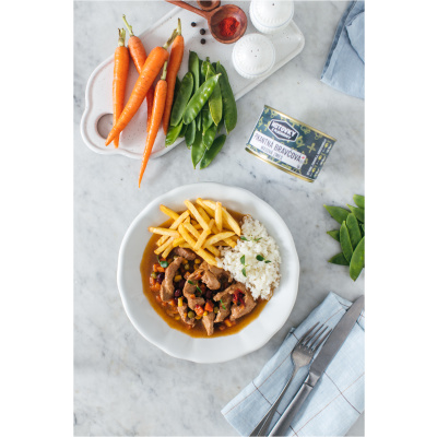 Pikantná bravčová mäsová zmes