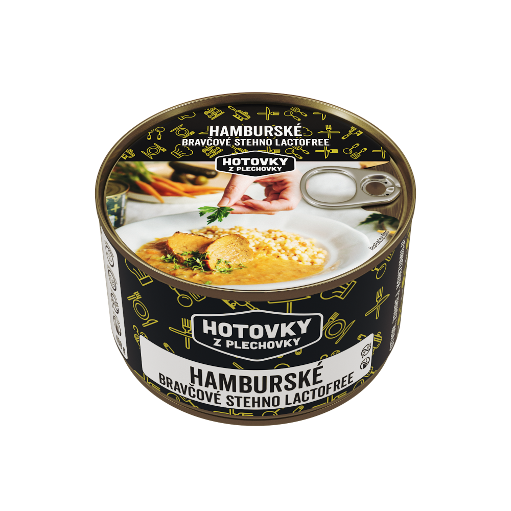 Hamburské bravčové stehno Lactofree