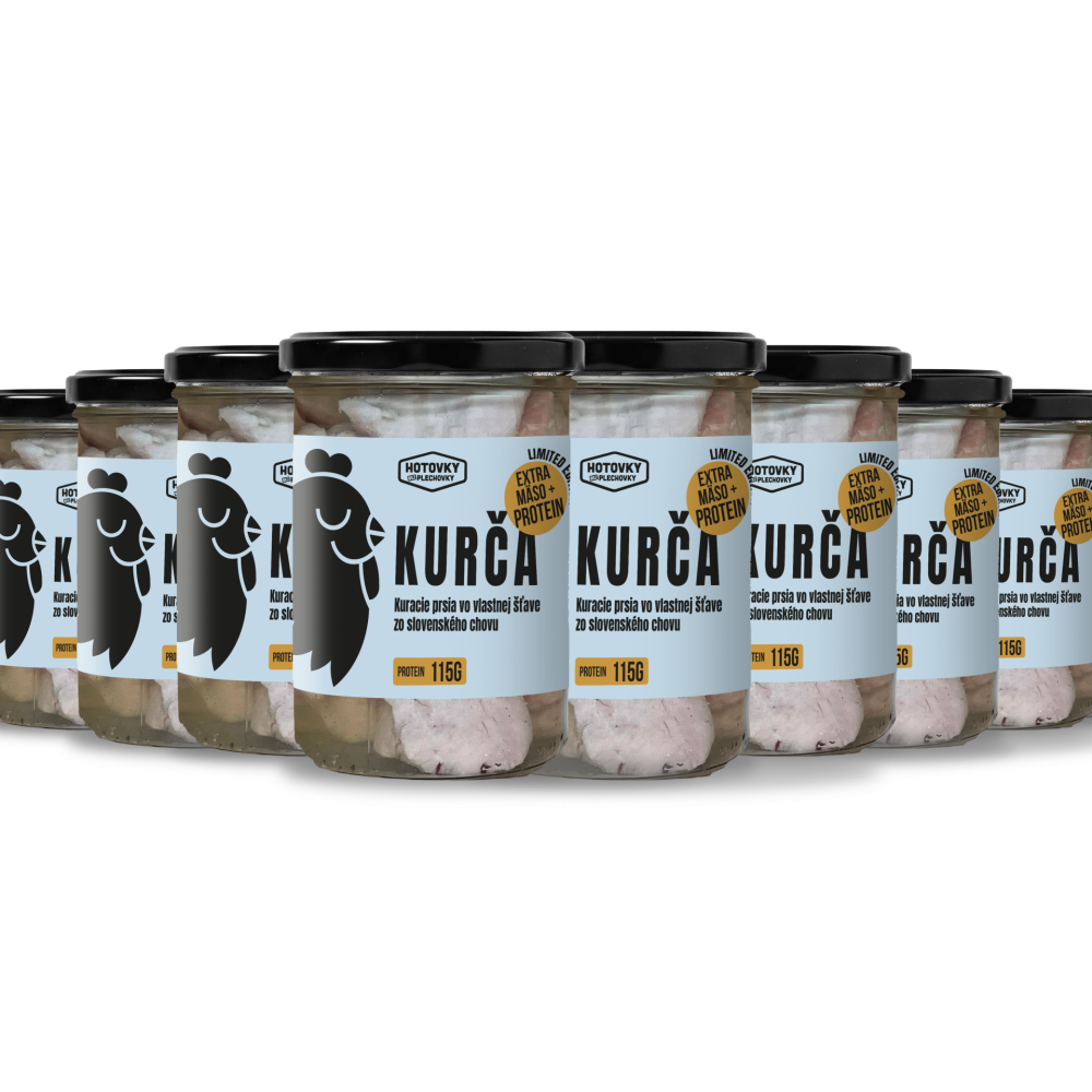 KURČA Kuracie prsia vo vlastnej šťave 400g limited edition 9+1
