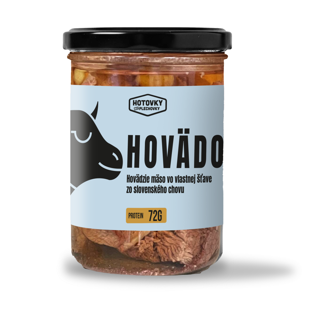 HOVÄDO Hovädzie mäso vo vlastnej šťave