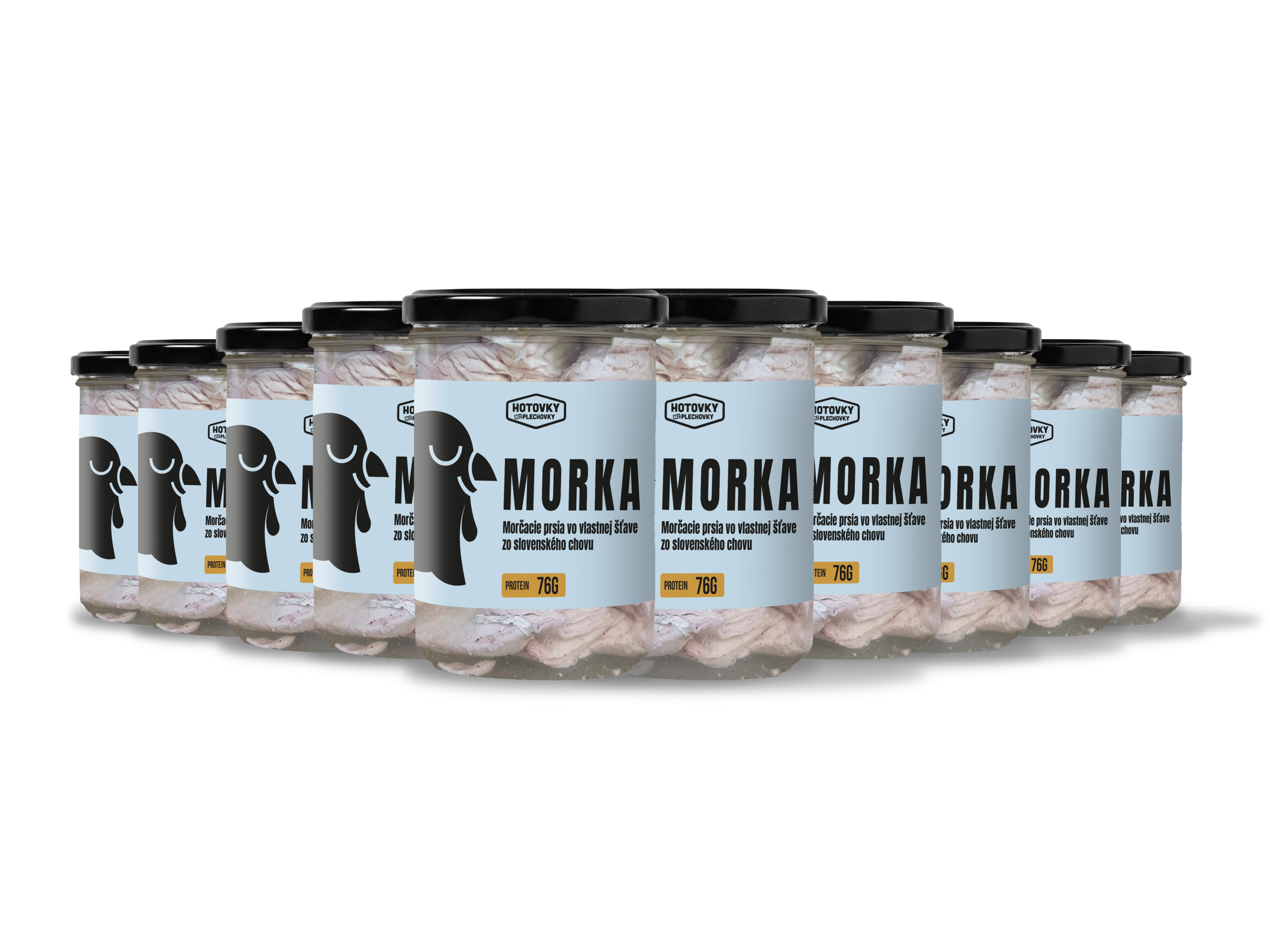 MORKA Morčacie mäso vo vlastnej šťave 9+1