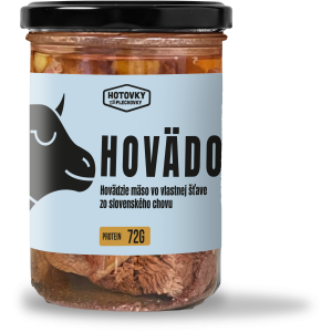 HOVÄDO Hovädzie mäso vo vlastnej šťave