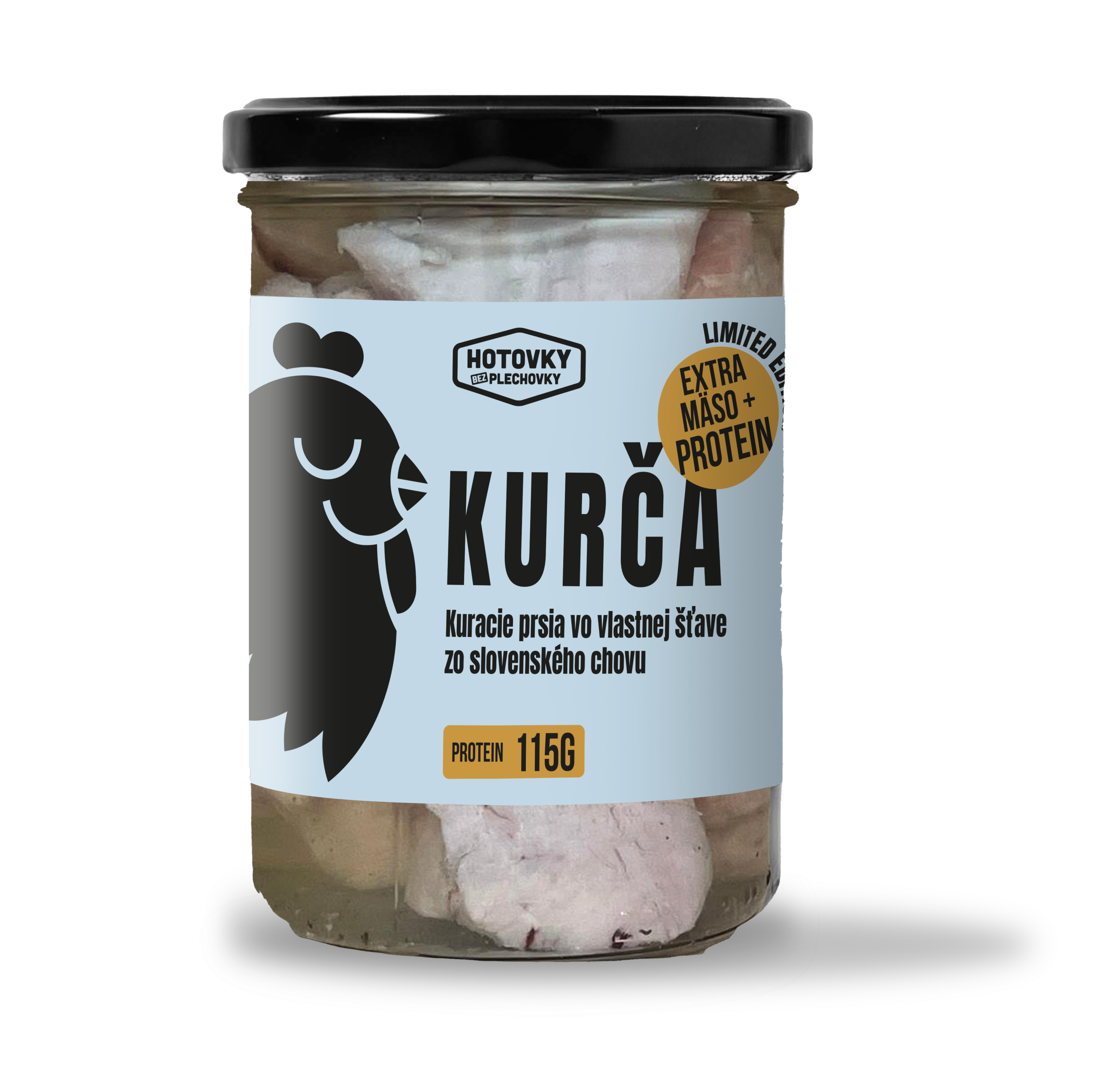 Kuracie prsia vo vlastnej šťave 400g limited edition